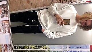 Stuck in an Elevator for Public Masturbation my first Time in Elevator
