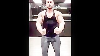 Carson Flexing