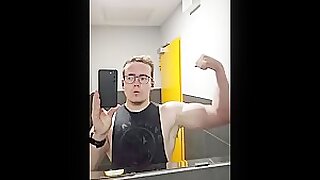 Massive teen Biceps