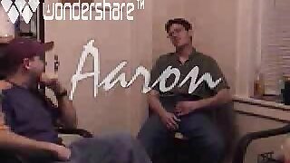 Straight guy gets seduced by two tops part 1
