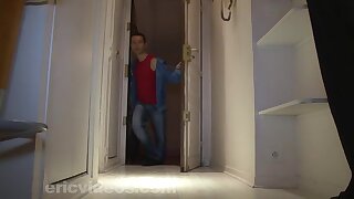 Nathan plowed & filled up by Keiran the XXL Australian