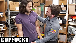 Shoplifter Ass Fucked By Mall Security officer as Punishment