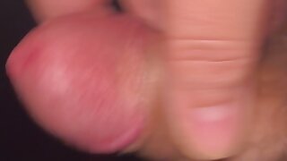 Jerking my little duck til I cum