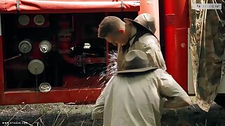 Uniformed Cock Sluts - Scene 4
