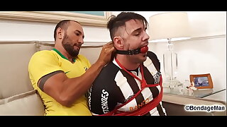 Peter soccer player tied up and gagged by Victor &vert; preview