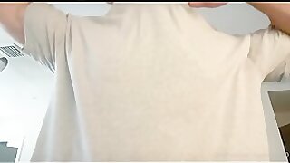 Muscle Giant shows off his big hairy chest