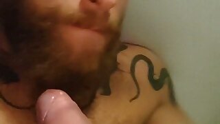 German Hairy Ginger Beast 2 (Cums in Own Mouth)