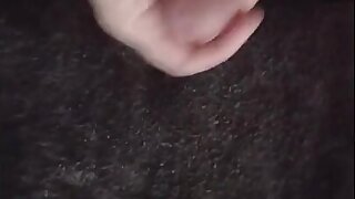 A short wank session and a big cumshot at the end.