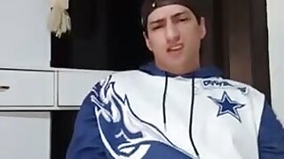 Hot boy jerk his big dick